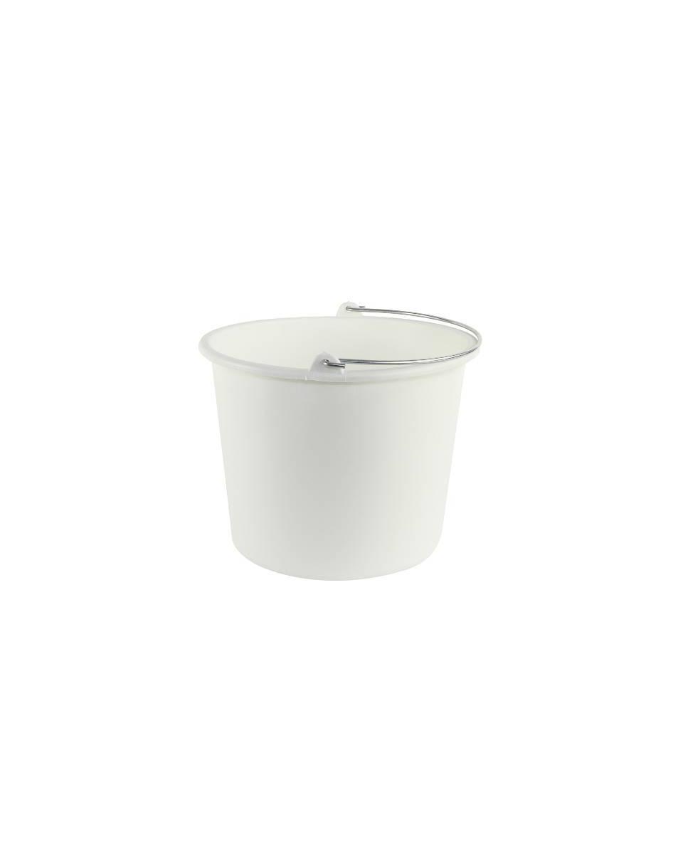 Emmer - 12 Liter - Kunststof - Wit - Betra - 651057
