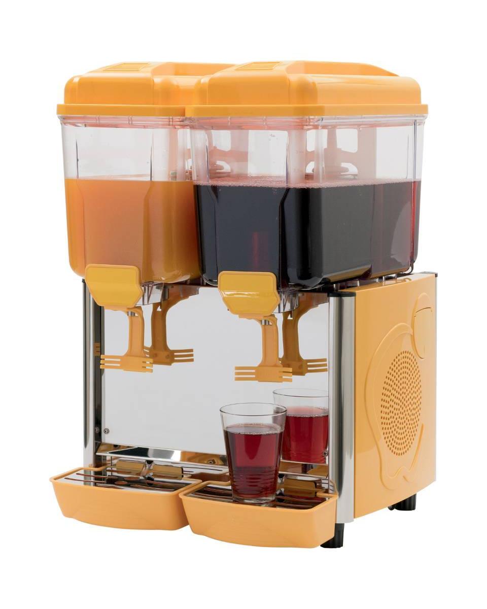 Koude drank dispenser - 2x 12 Liter - Saro - 398-1014