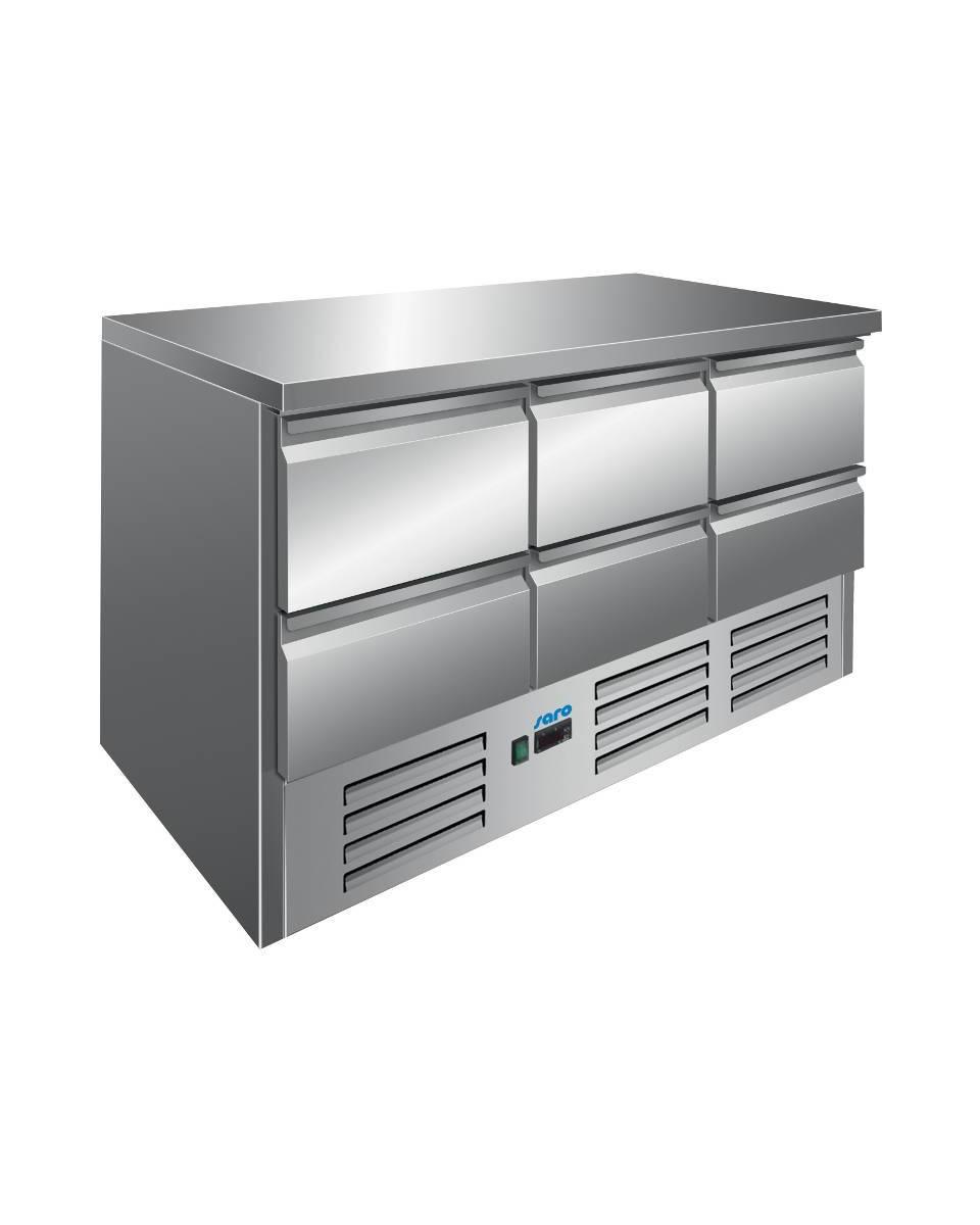 Koelwerkbank - H 95 x B 179.5 CM - RVS - Saro - 323-10041