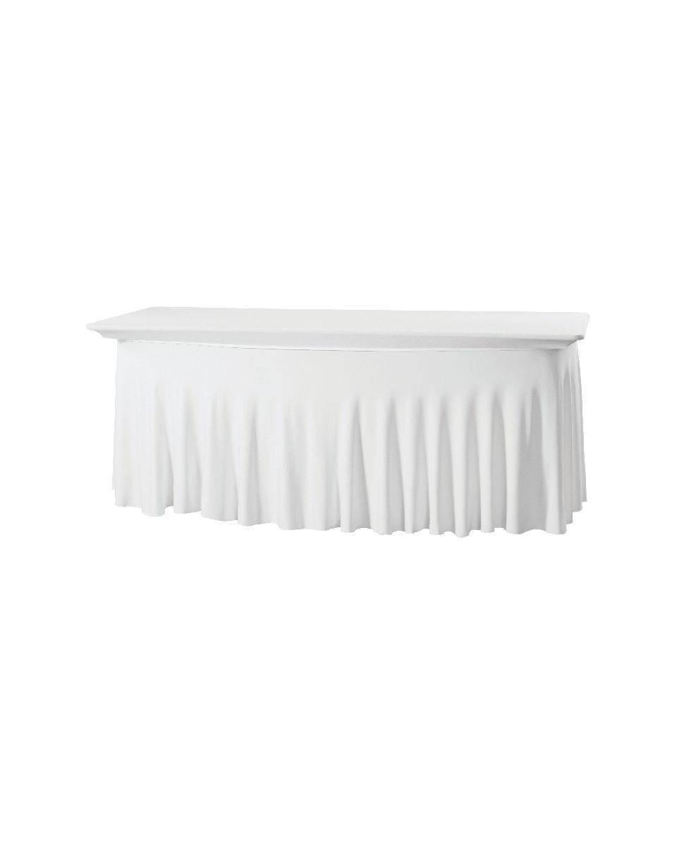 Tafelhoes - Wit - H 73 x 183 x 76 CM - Dena - 025801