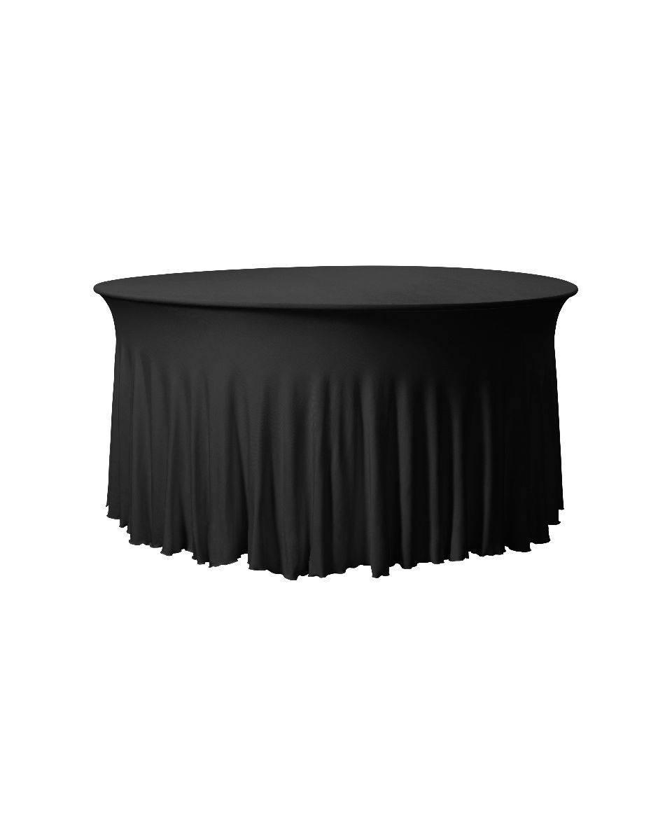 Tafelhoes - Grandeur - Zwart - Ø180 CM - Dena - 025510