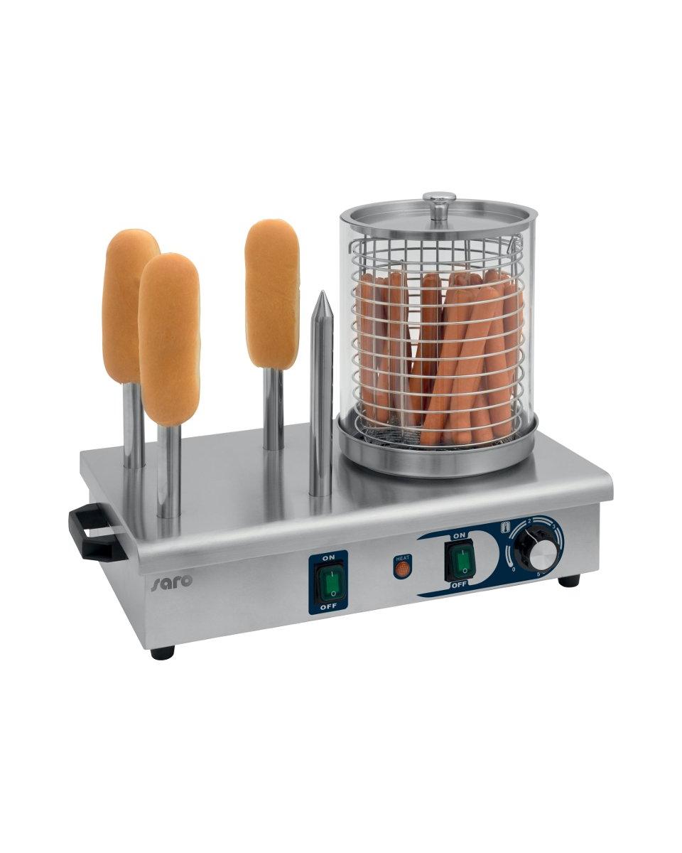 Hot Dog koker - Ø19 CM - 4 Elektrische staafjes - Saro - 443-1020