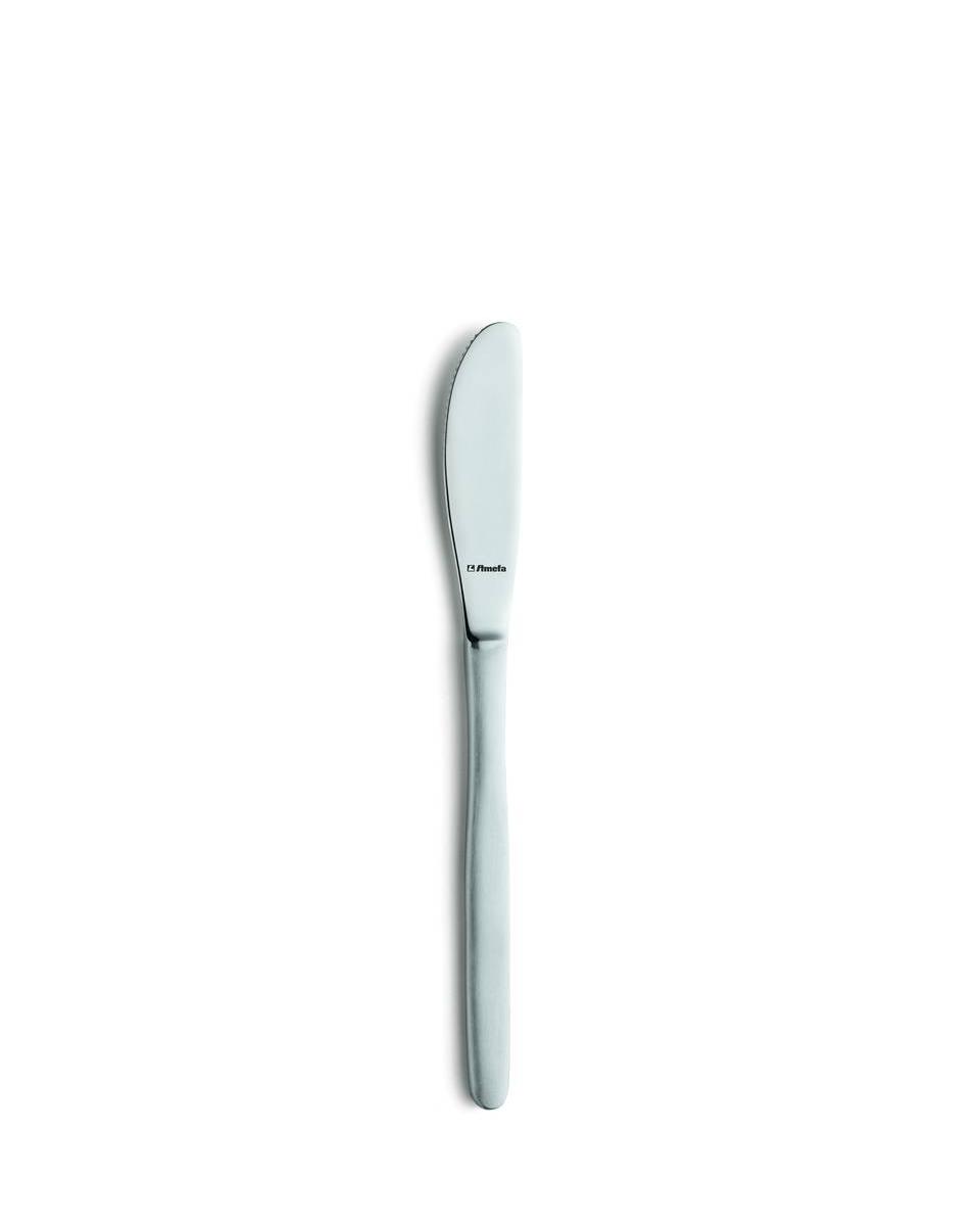Tafelmes - Amsterdam - 12 stuks - 20.5 CM - Zilver - RVS - Amefa - 237400B000305