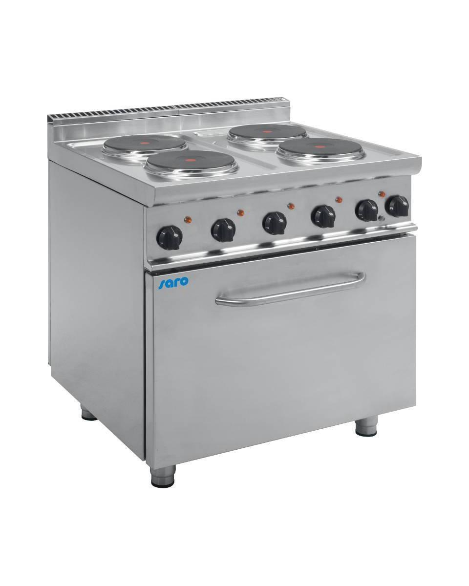 Fornuis - Elektrisch - Met oven - 4 Platen - Saro - 423-1080