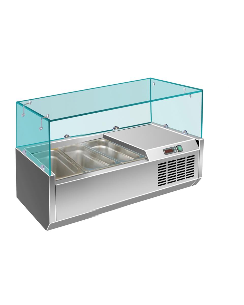 Gekoelde Opzetvitrine - 95.5 cm - Saro - 323-1029