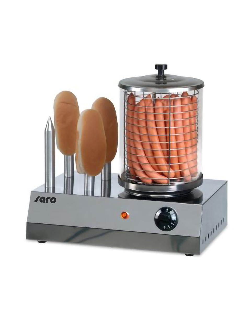 Hot Dog koker - Ø20 CM - 4 Elektrische staafjes - Saro - 172-1065