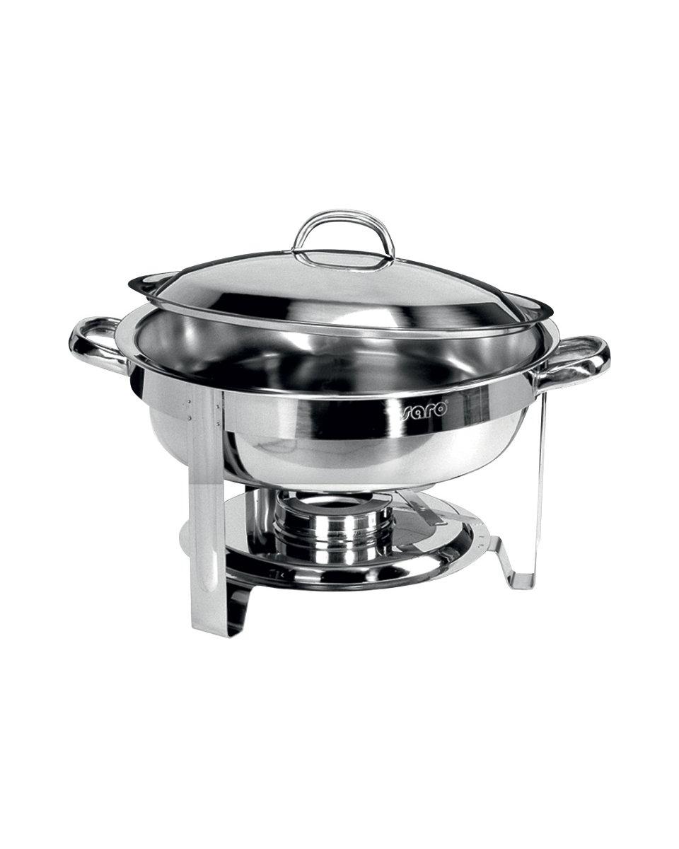 Chafing dish - Rond - 4 Liter - Saro - 127-1018