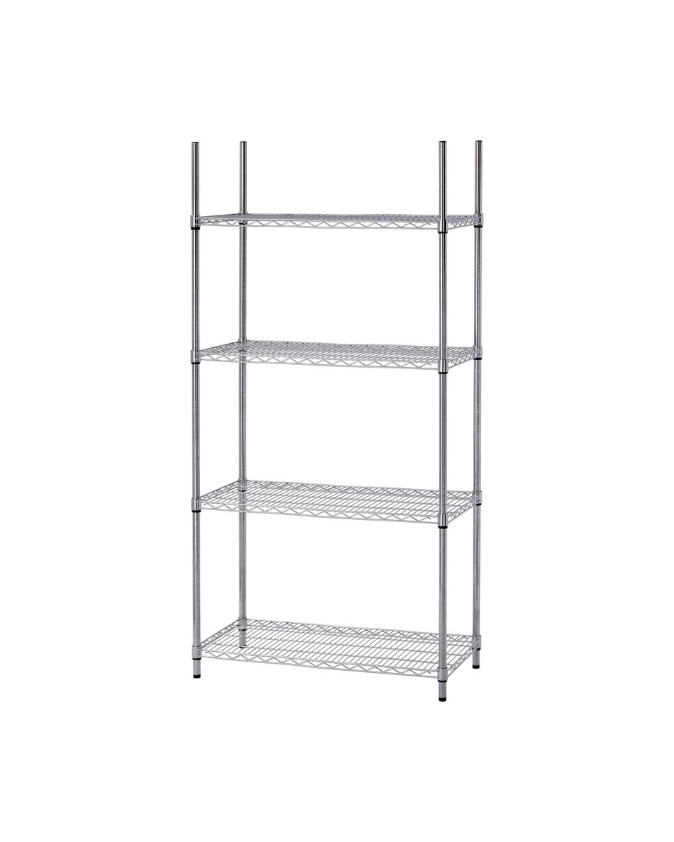 Opbergrek - 4 schappen - Bartscher - 601182