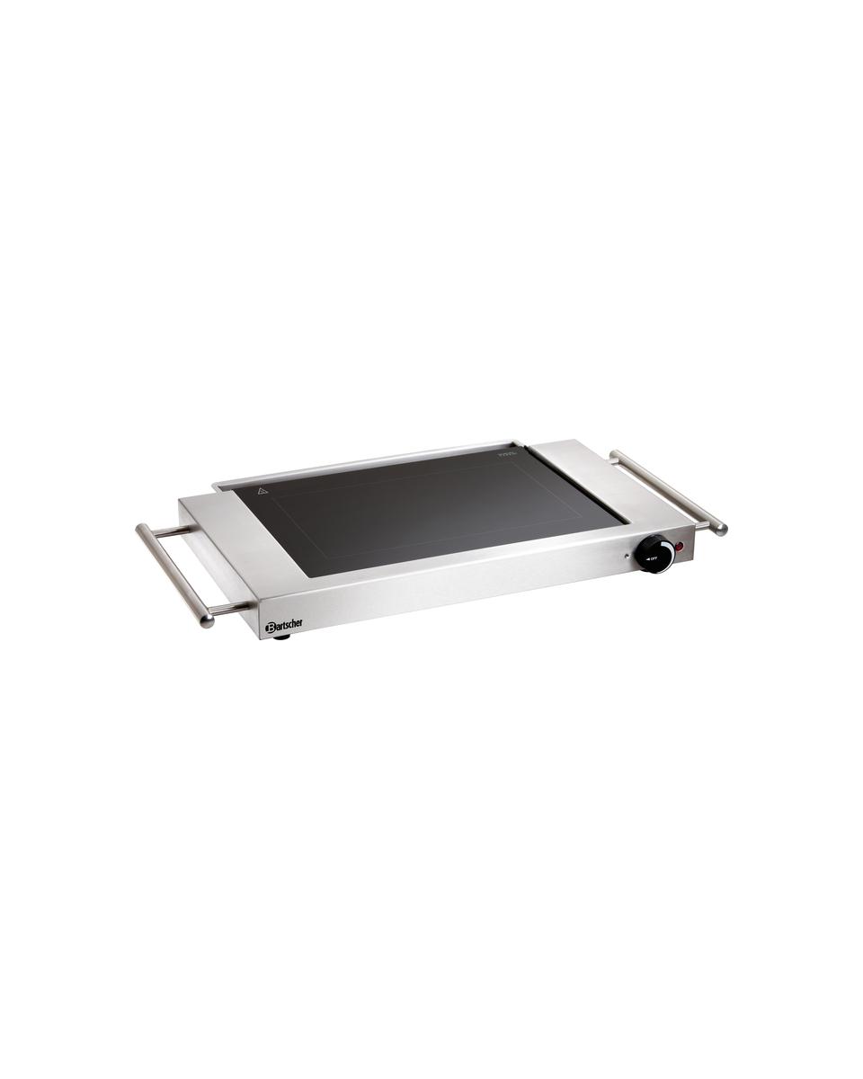 Grillplaat - Elektrisch - 1 Zone - Glad - Bartscher - 104905