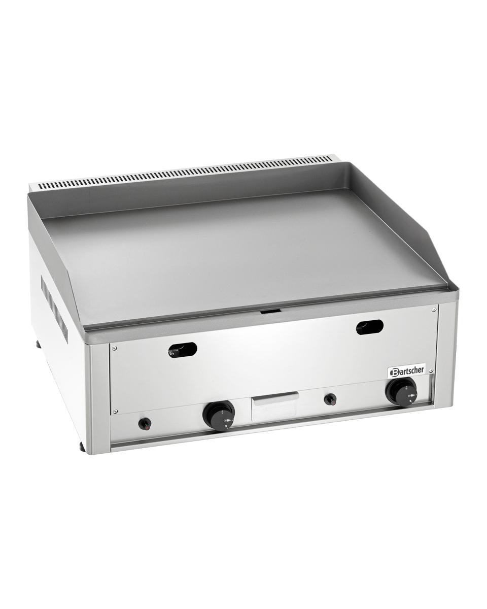 Grillplaat - Gas - 2 Zones - Glad - Bartscher - A3700341