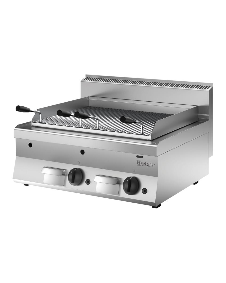 Lavagrill - Gas - 2 Zones - 14 kW - Bartscher - 1151593