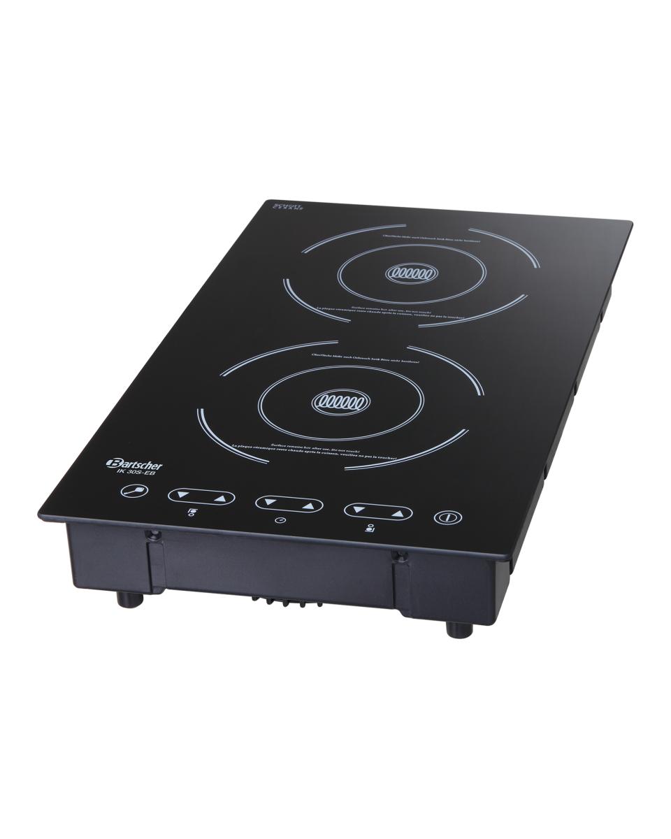 Inductie kookplaat - 29 x 51 CM - Integreerbaar - Bartscher - 105936S