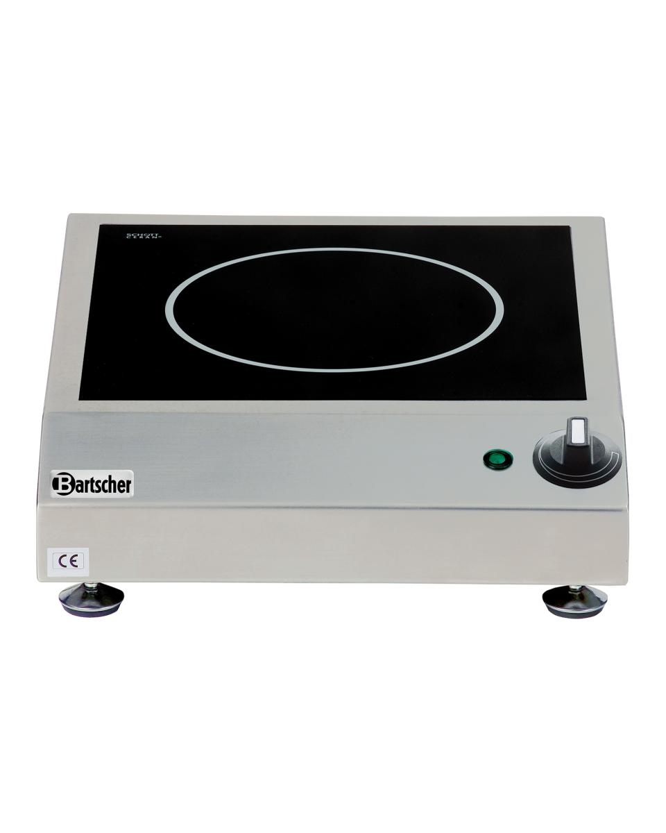 Inductie kookplaat - 1 Pit - 34 x 42 CM - Bartscher - A105942