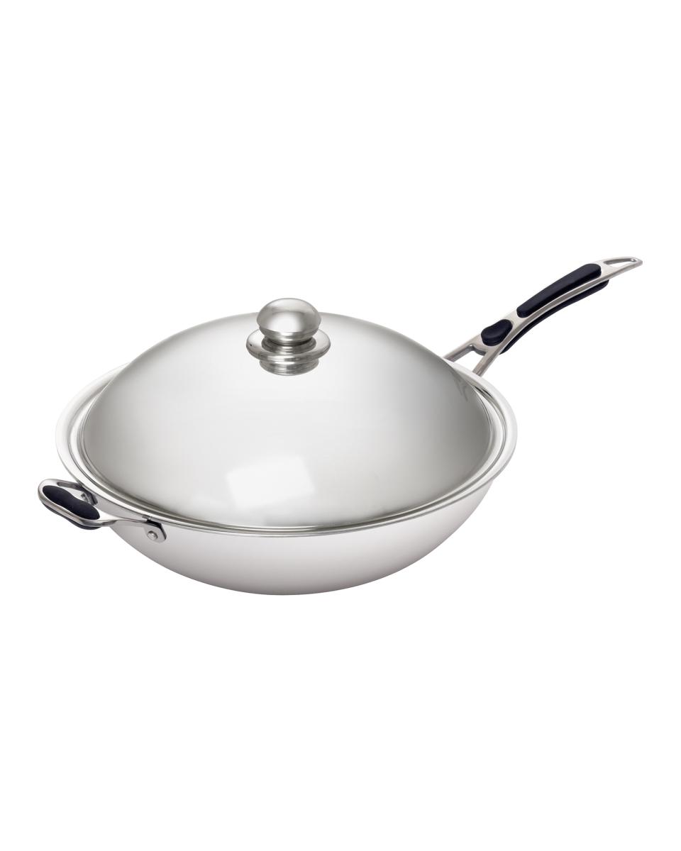 Wokpan - Ø36 CM - RVS - Bartscher - 105981