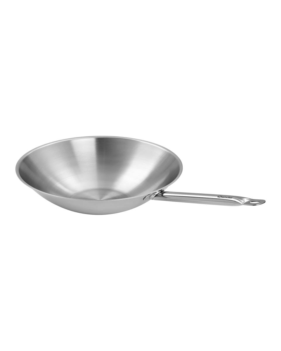 Wokpan - Ø38.5 CM - RVS - Bartscher - A105973