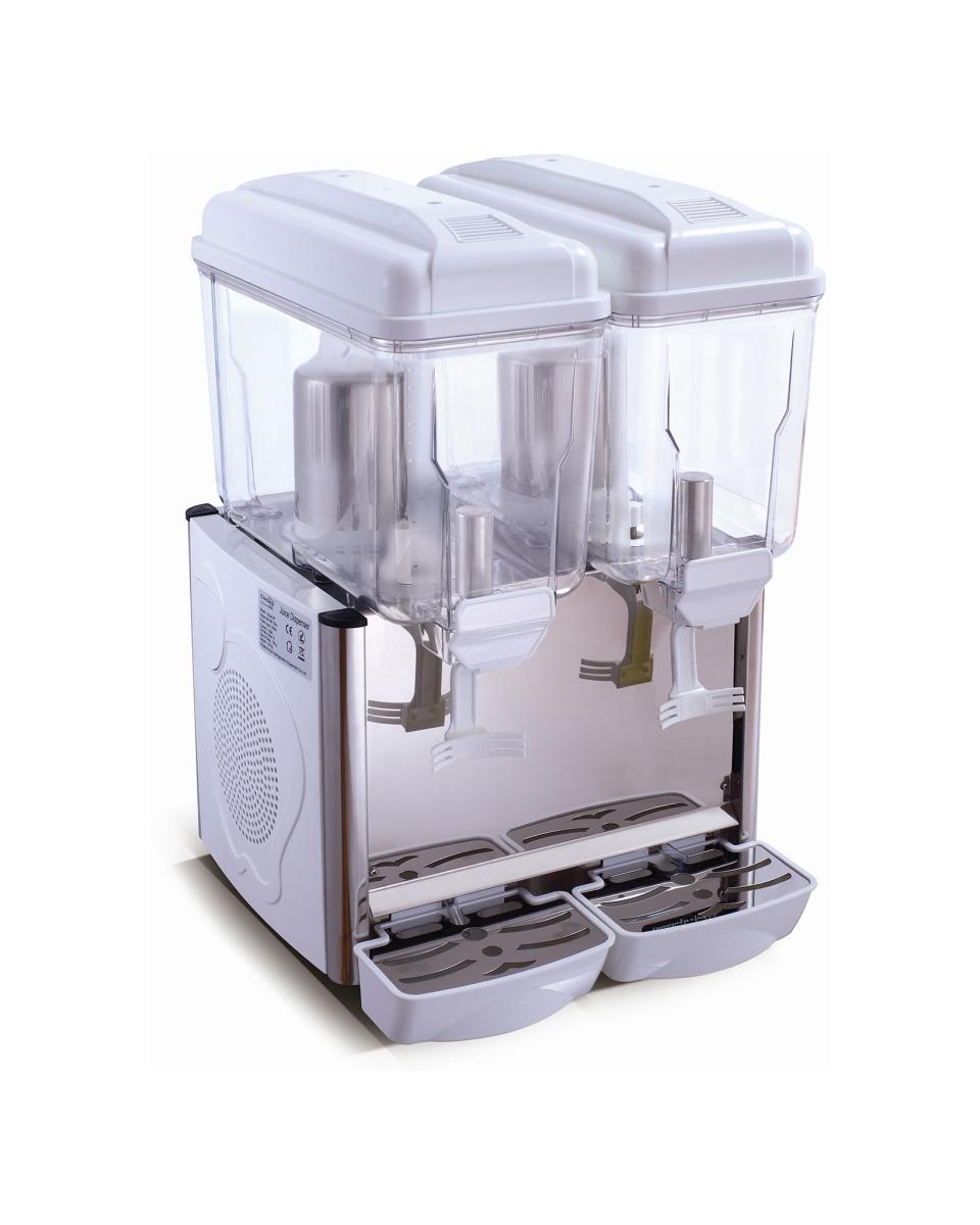 Koude drank dispenser - 2x 12 Liter - Saro - 398-1012