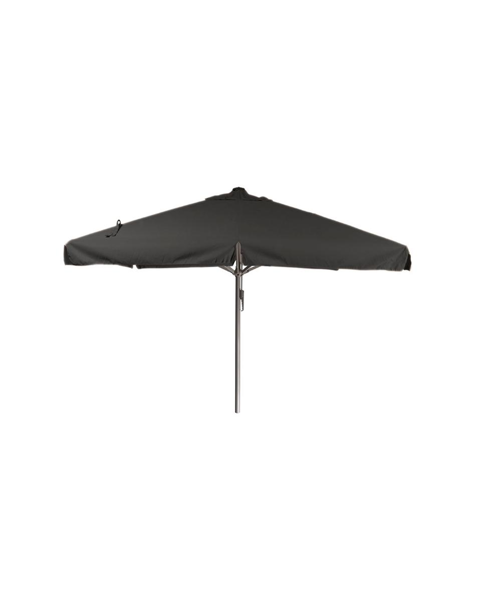 Horeca parasol 500 x 500 CM - Zwart - Karin - Promoline