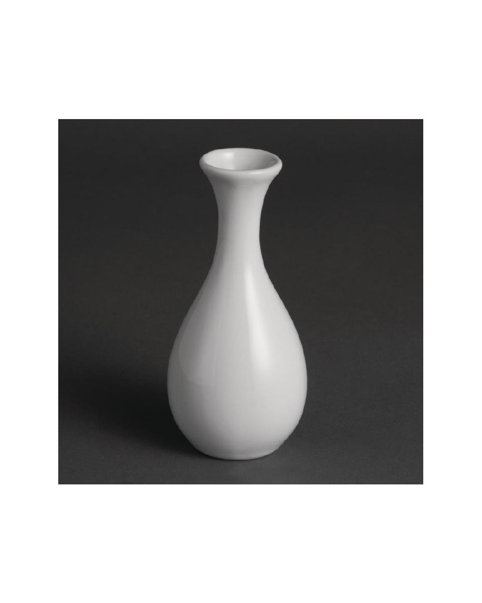 Vaas - 12 stuks - Wit - H 12.5 CM - Porselein - Olympia - W437