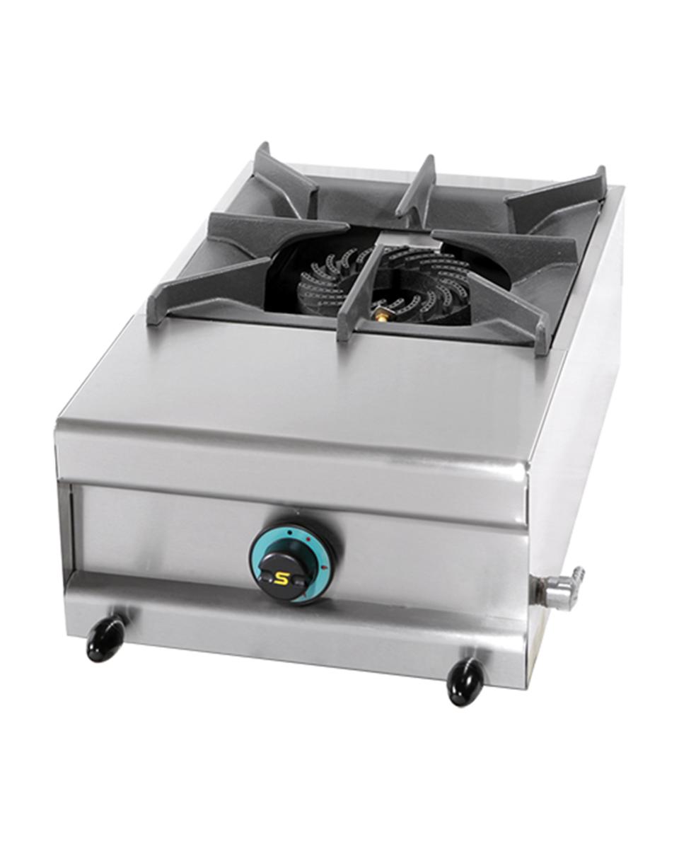 Gasbrander - Aardgas - 1 brander - 7.5kW - Cook Mach - 321201-h