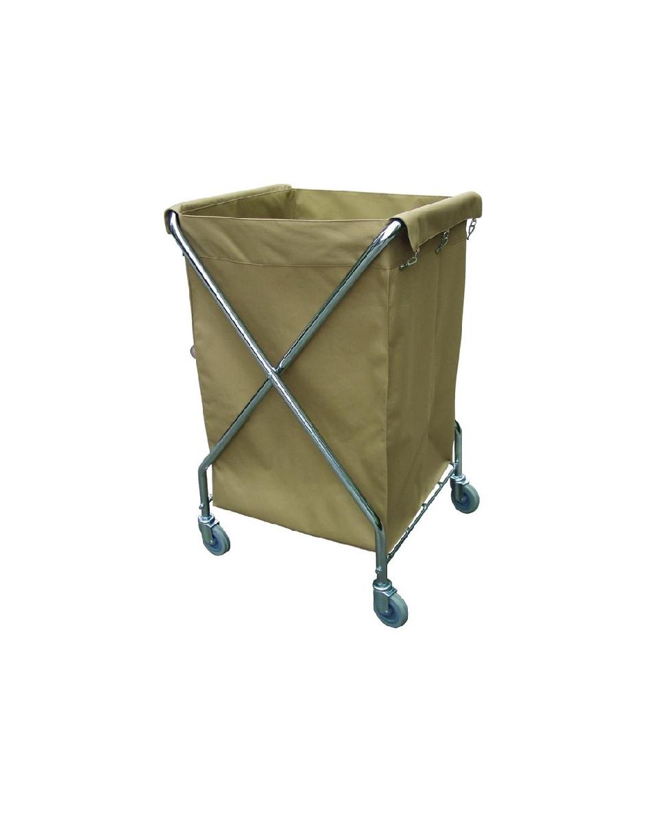 Linnenwagen - 220 Liter - Linnen - H 98.5 x 62 x 62 CM - Jantex - L616