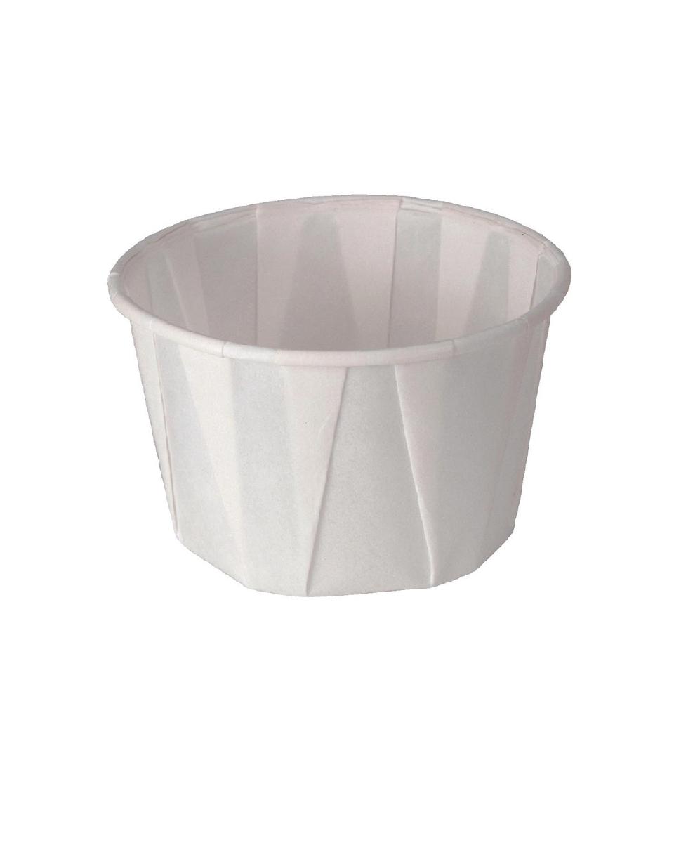 Wegwerp sausbakjes - 5.9 CL - 250 stuks - Waspapier - Fiesta - T181