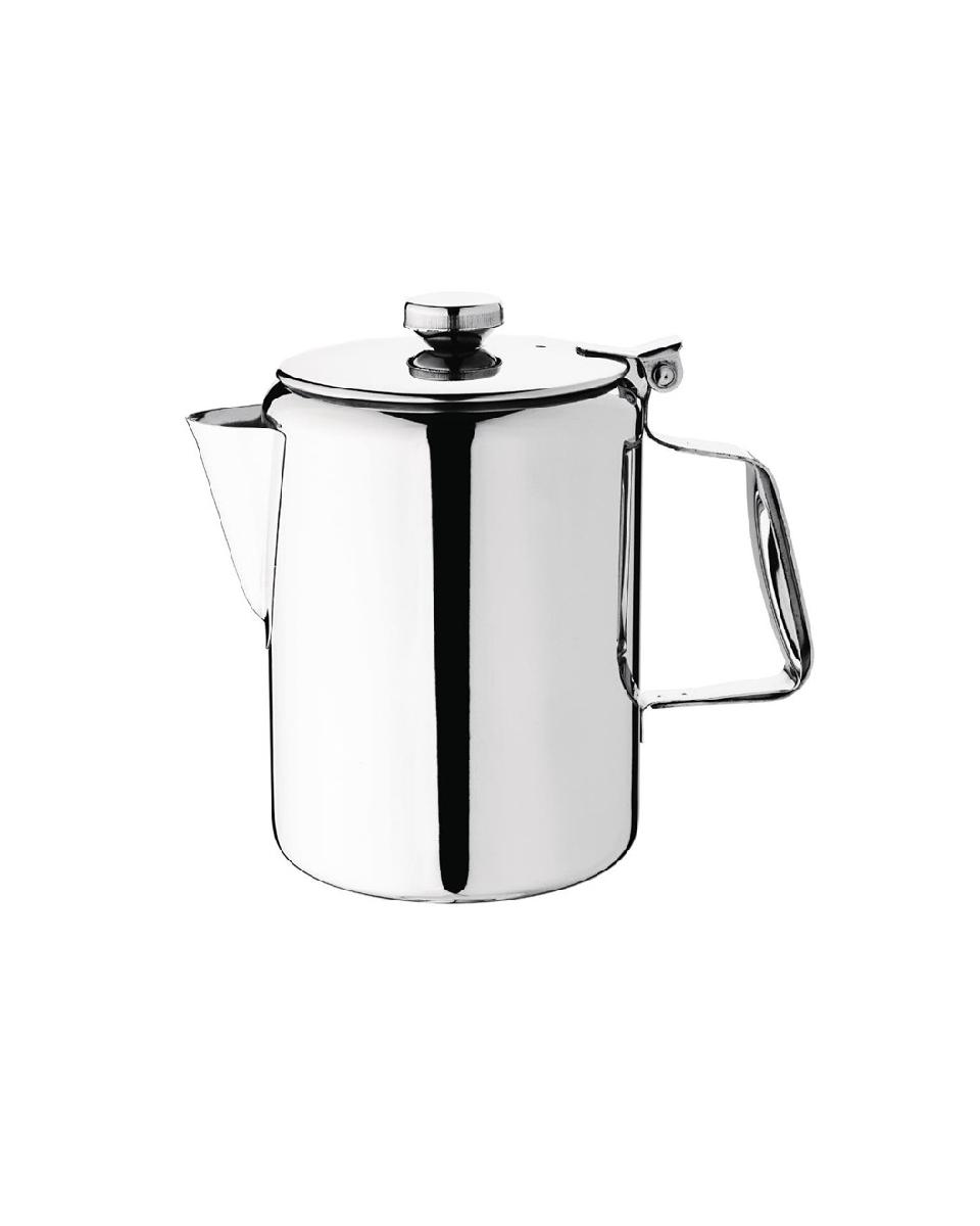 Koffiekan - 0.9 Liter - H 14 x 16.5 x 10 CM - RVS - Olympia - K747