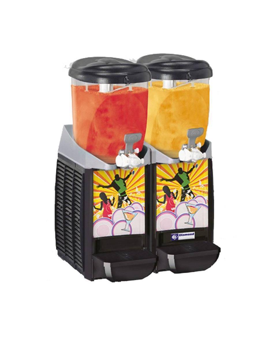 Slush machine - 2 x 5.5 Liter - Diamond - CAR/2