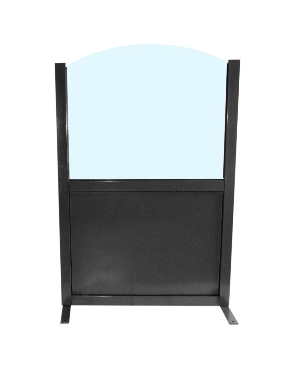 Terras windscherm - 100 x 150 CM - Zwart - Promoline