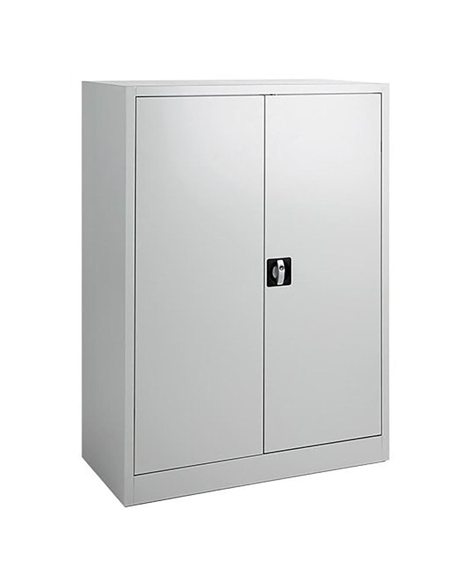 Dossierkast - Grijs - H 120 x 92 x 42 CM - Met slot - FLC