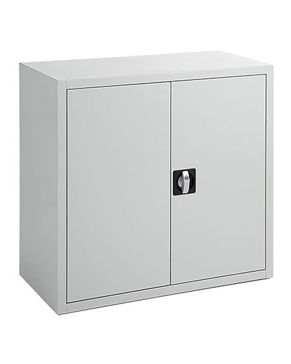 Dossierkast - Grijs - H 74 x 80 x 38 CM - Met slot - FLC