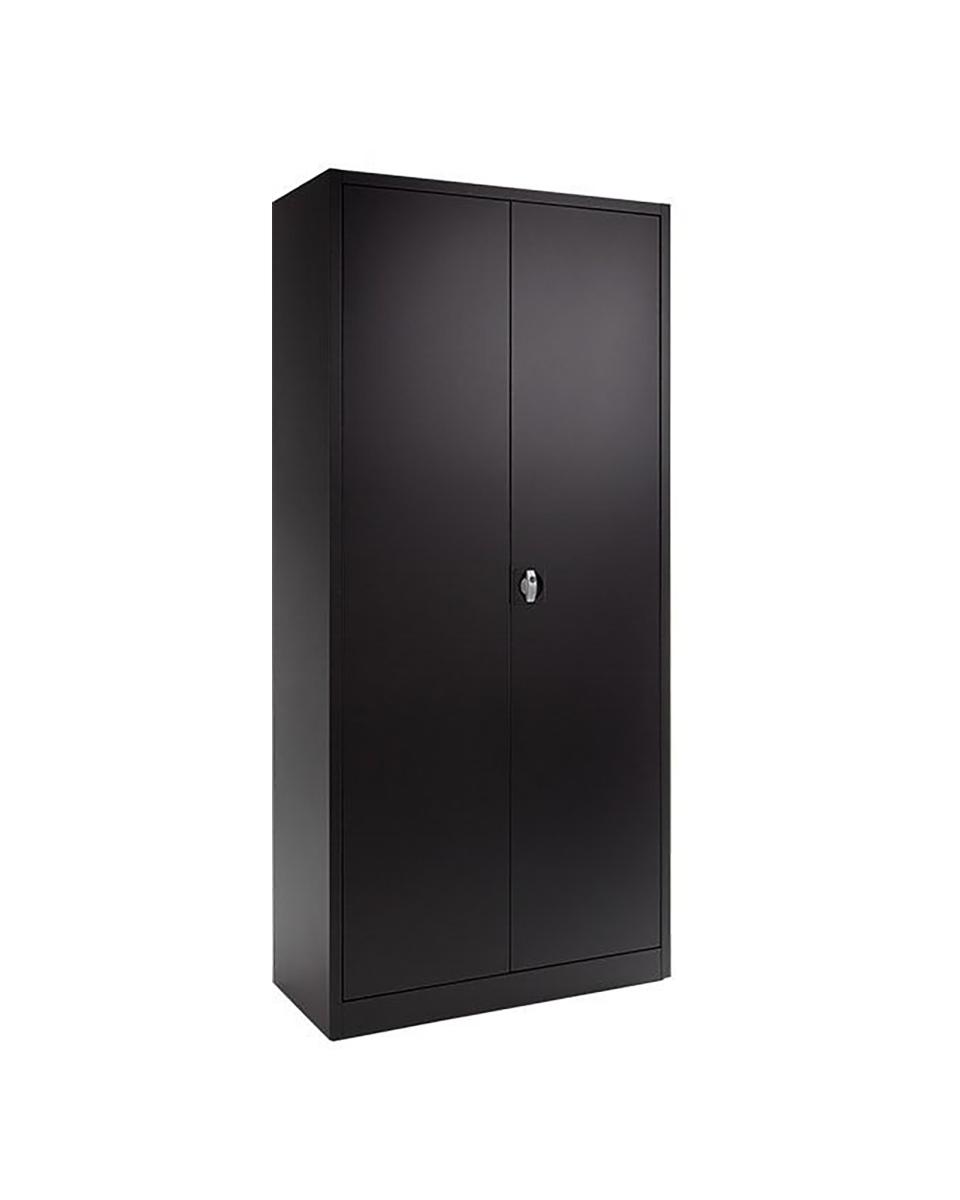 Dossierkast - Zwart - H 195 x 92 x 42 CM - FLC