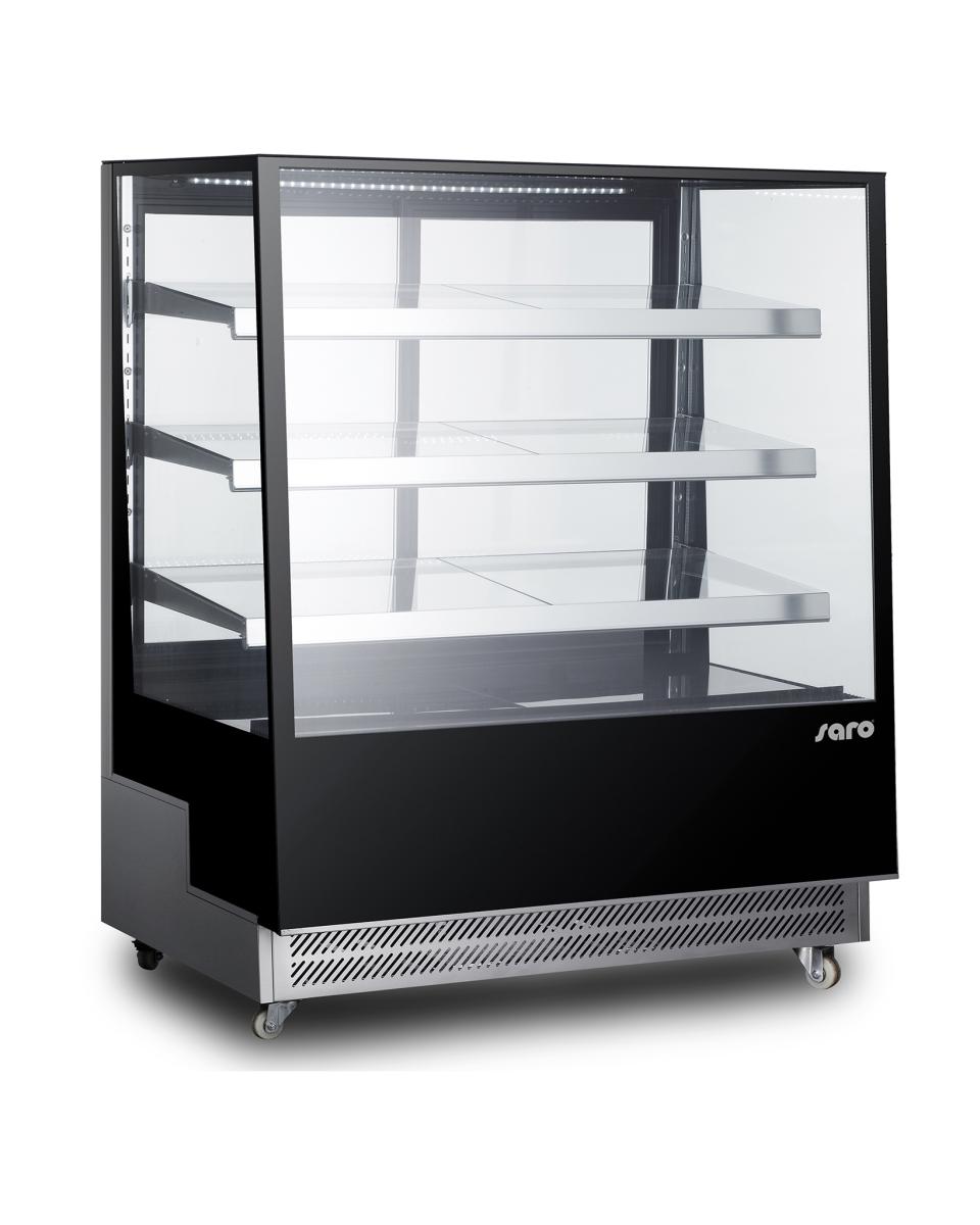 Gebaksvitrine - 650 Liter - Zwart - Saro - 330-1145