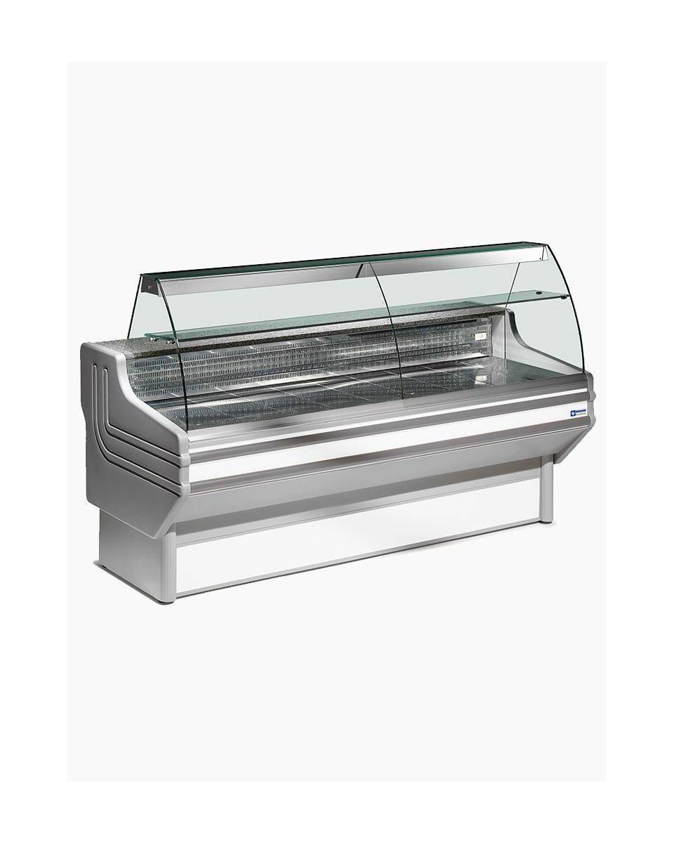 Koeltoonbank - Jinny - 150 CM - 230V - Wit/Grijs - Diamond - JY15