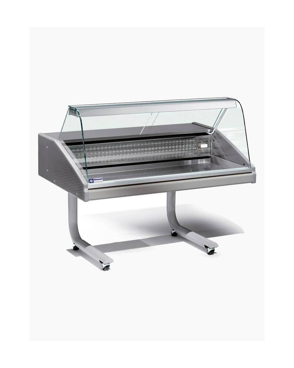 Gekoelde Vitrinetoonbank - FISH LINE - 150 CM - DIamond -VR15/CR
