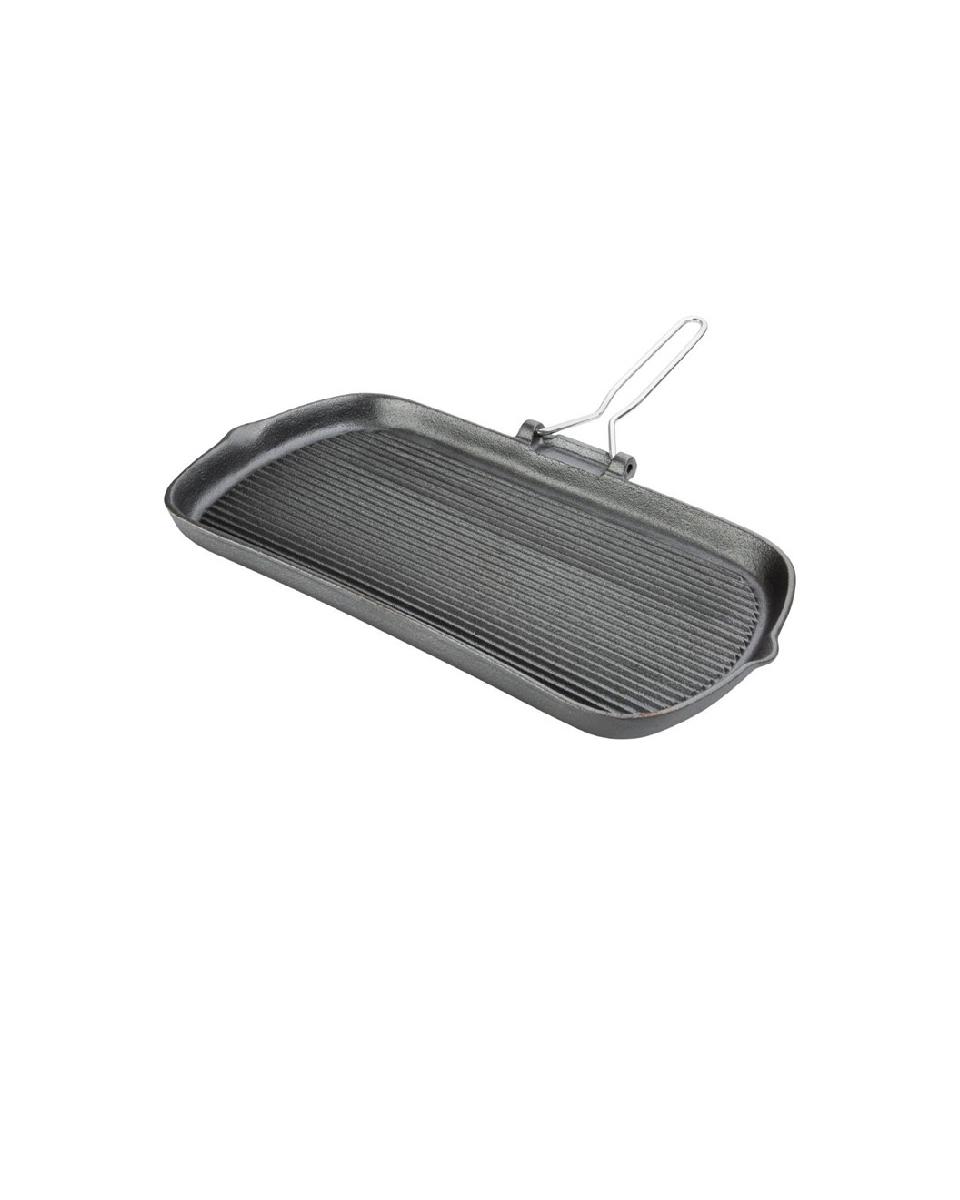 Grillpan - H 3.7 x 22.9 x 38.1 CM - Gietijzer - Vogue - K417