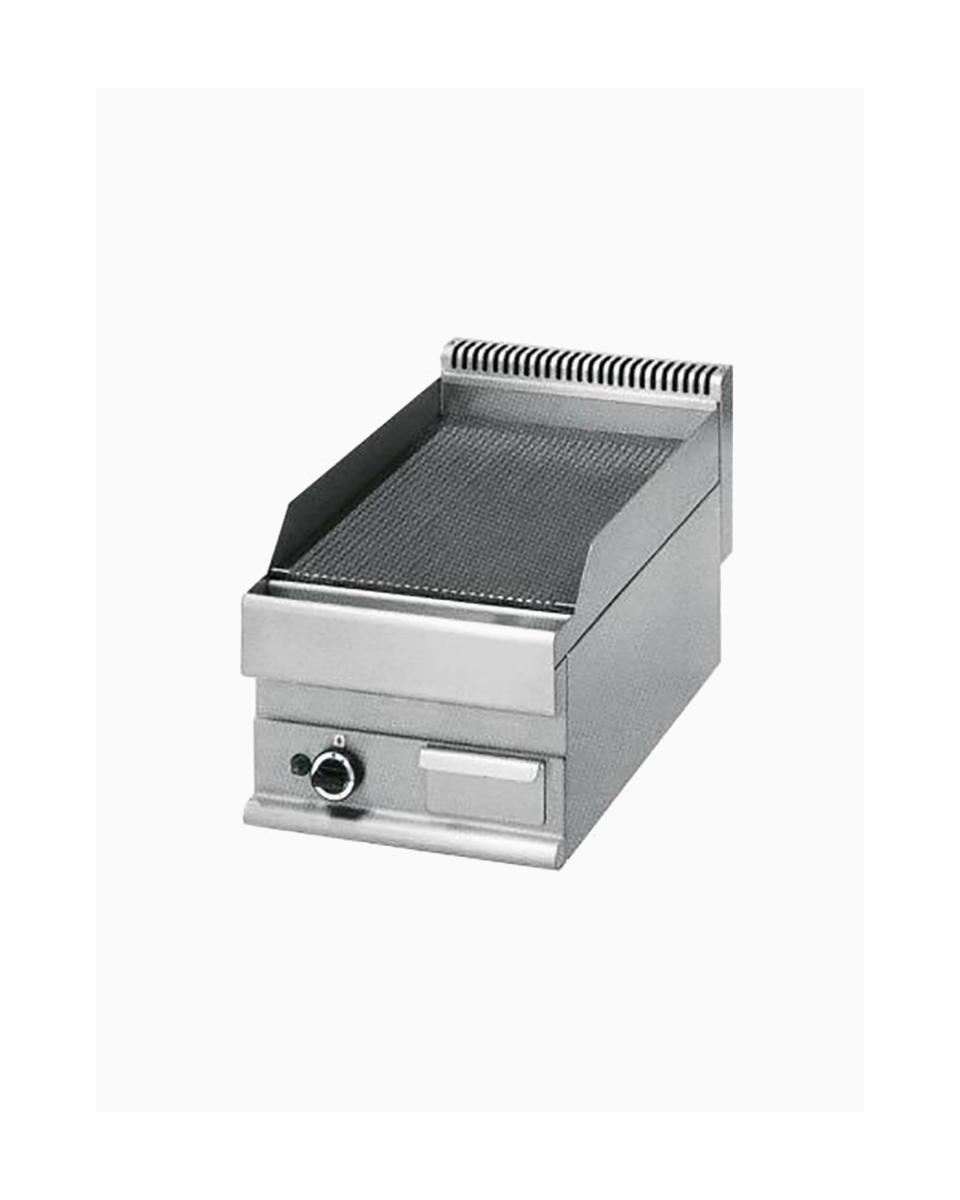 Bakplaat - 650 Line - Gas - Geribbeld - Mastro - 6540FTRG