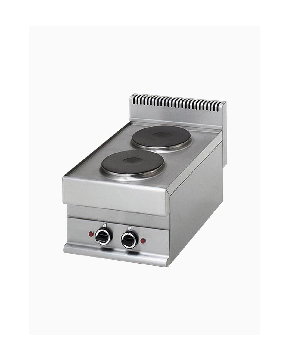 Kooktoestel - 650 Line - 2 platen - Mastro - 6540PCE
