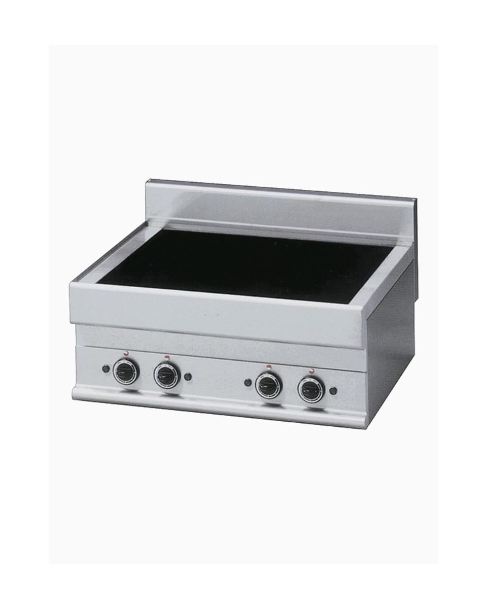 Kookplaat - 650 Line - Keramisch - 4 platen - Mastro - 6570PVE