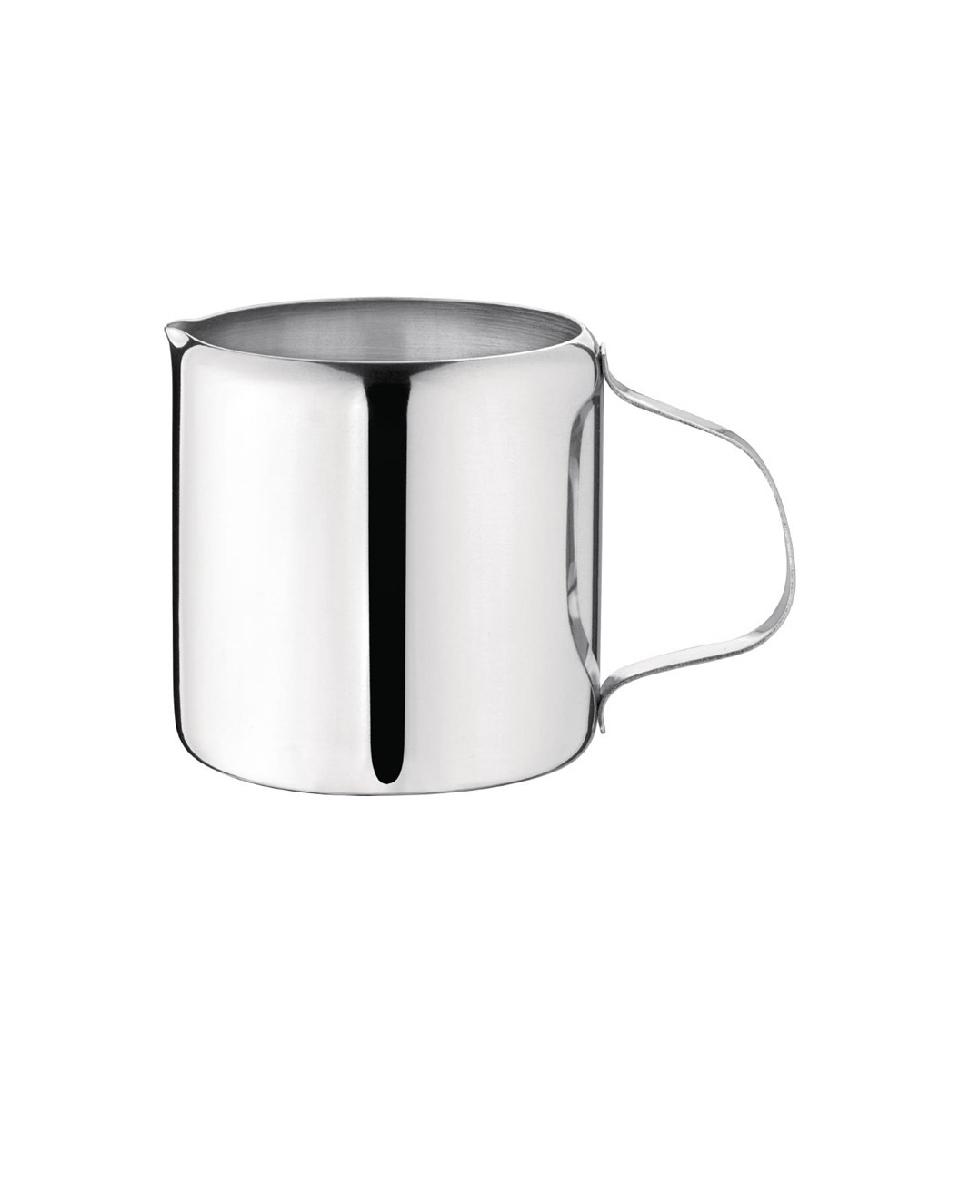 Melkkan - 0.14 Liter - H 5.9 x 9 x 6 CM - RVS - Olympia - J732