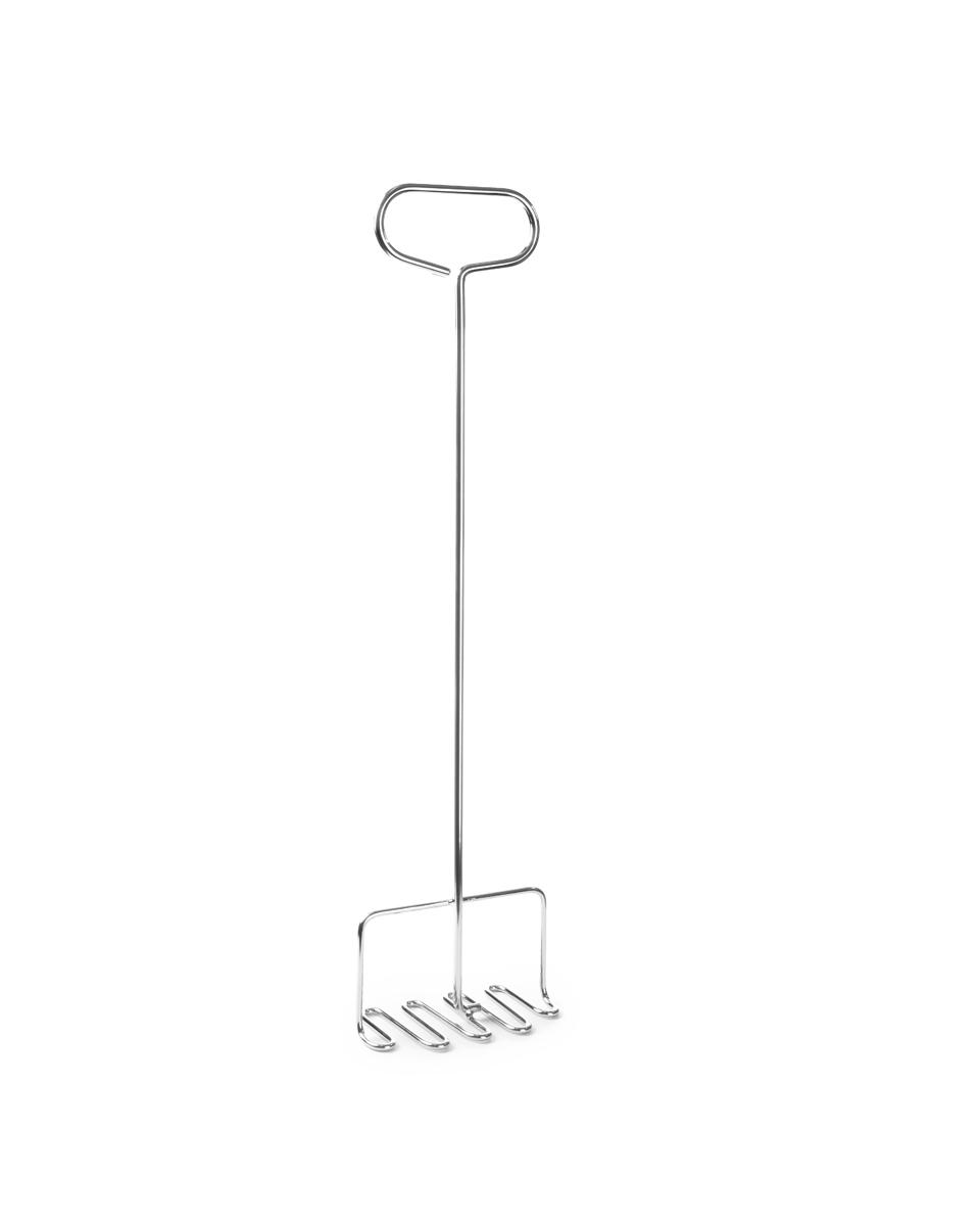 Pureestamper - 77 cm lange steel - RVS - Hendi - 693209