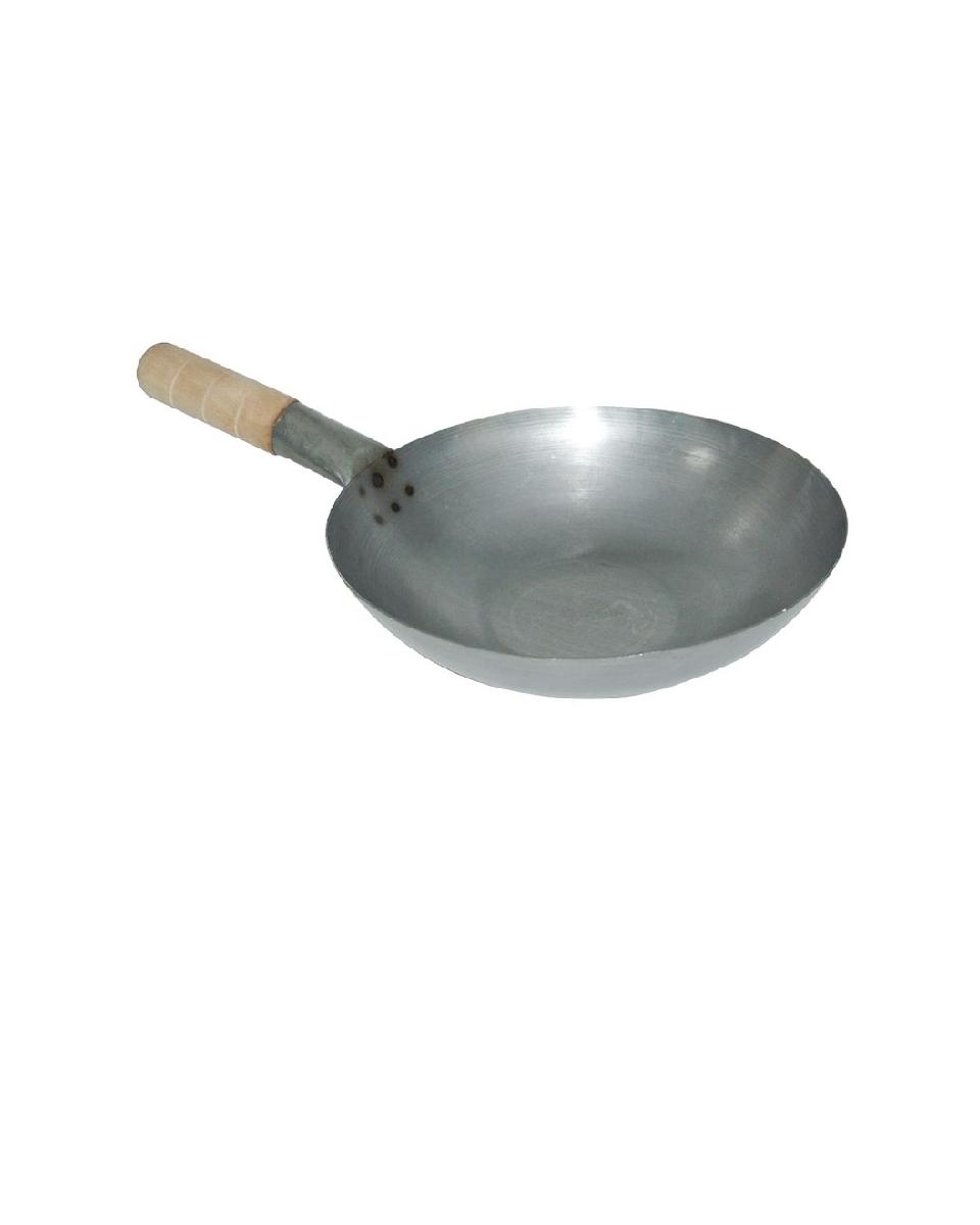 Wokpan - Ø 35.6 CM - Staal - Vogue - K297