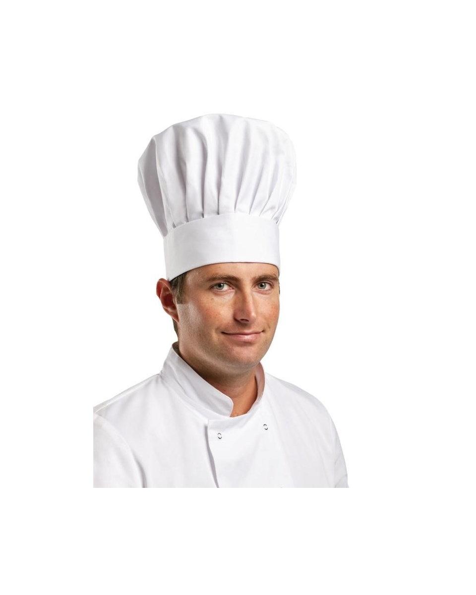 koksmuts - Wit - Whites Chefs Clothing