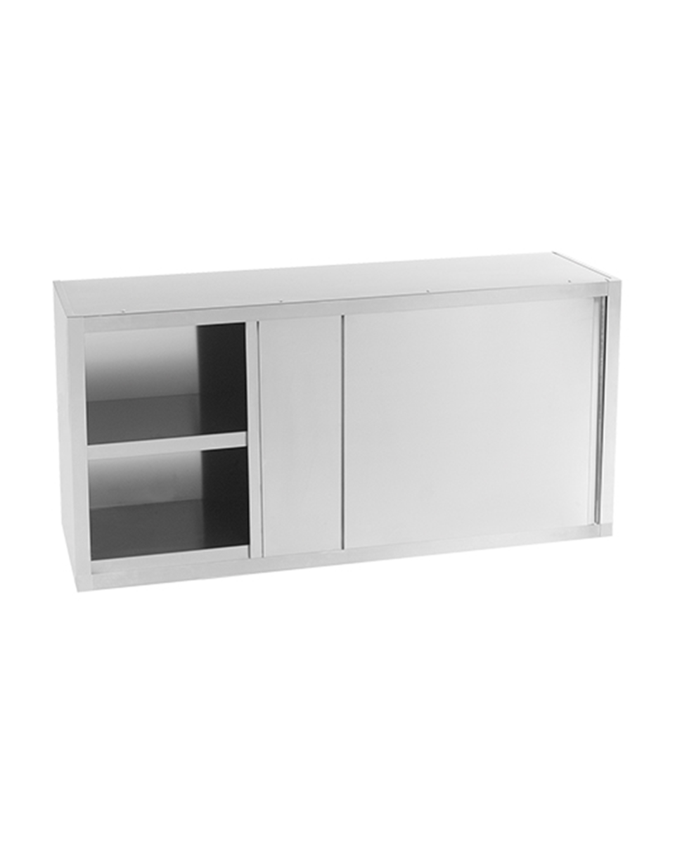 Wand Kast - H 63 x 160 x 40 CM - 43 KG - RVS - Multinox - 317097
