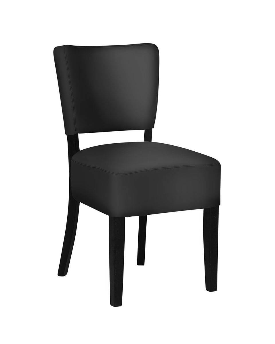 Horeca stoel - Rome - Zwart - Promoline