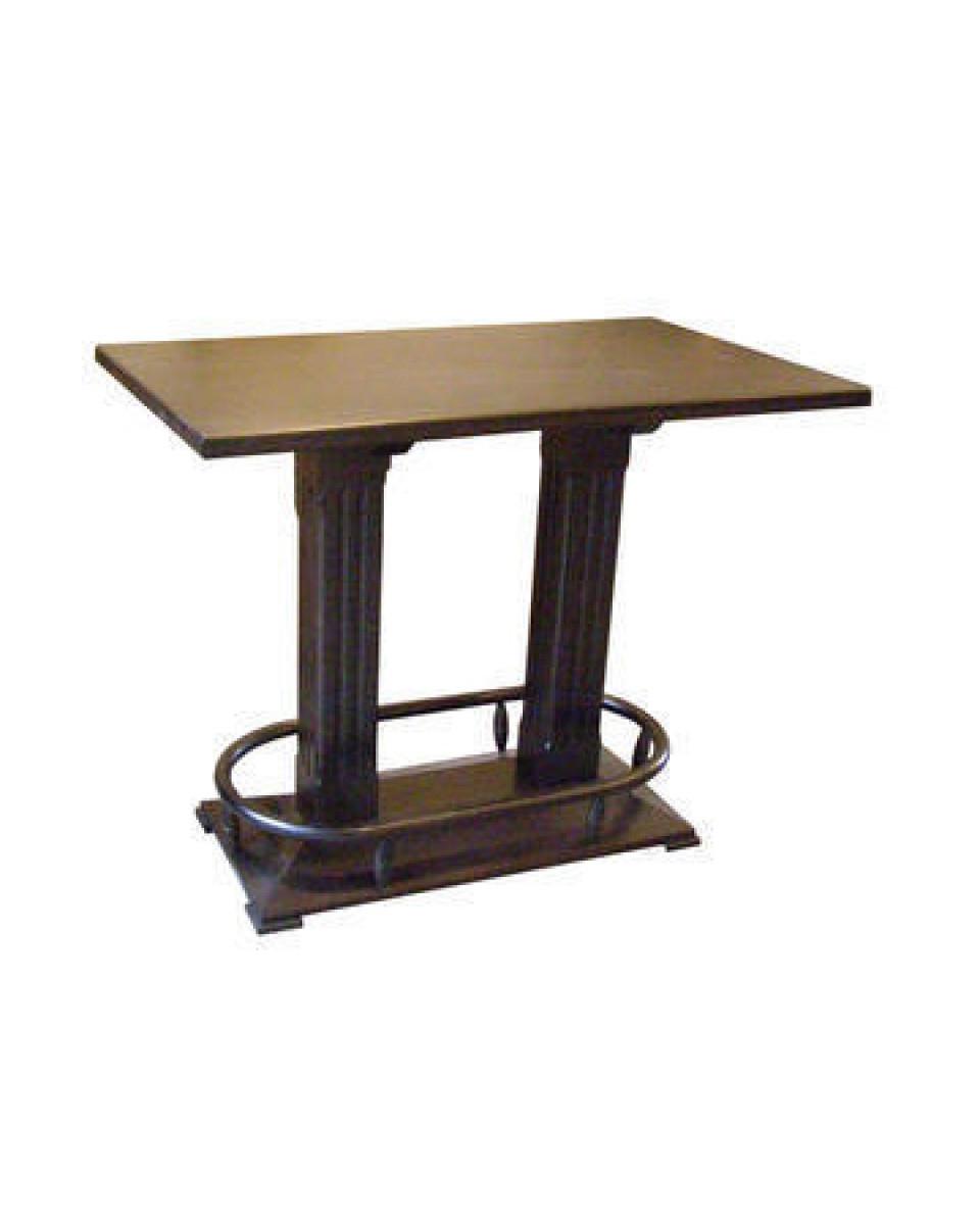 Pokertafel - Safari - Noten - 140x80cm
