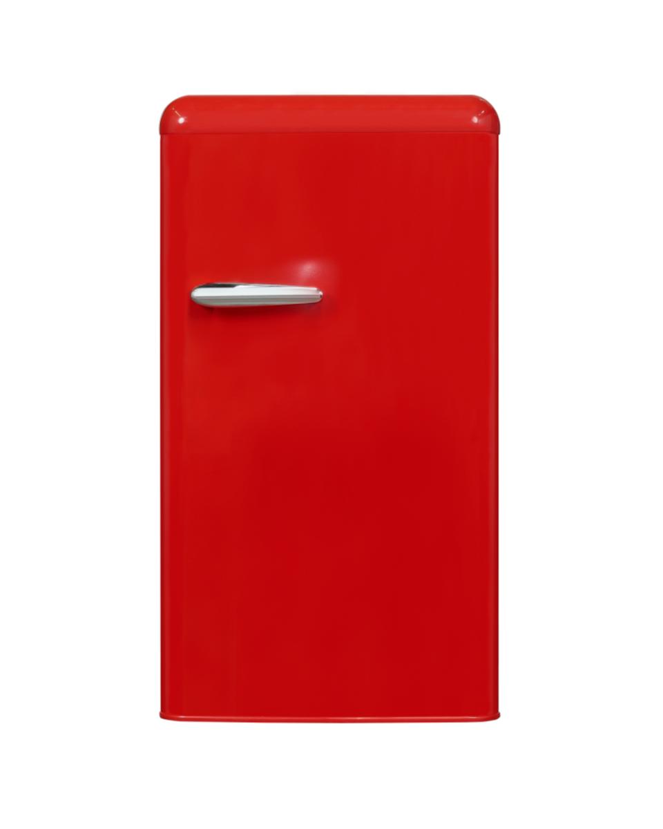 Koelkast - 94 Liter - 1 deurs - Rood - Exquisit - RKS100-V-H-160FR
