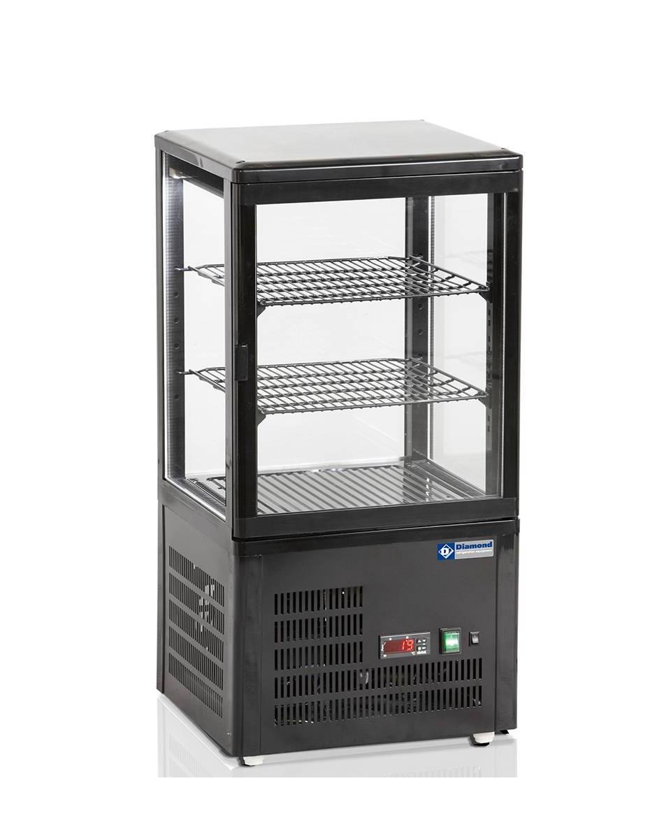 Koelvitrine - Tafelmodel - Zwart - Diamond - MIC-36B/R6