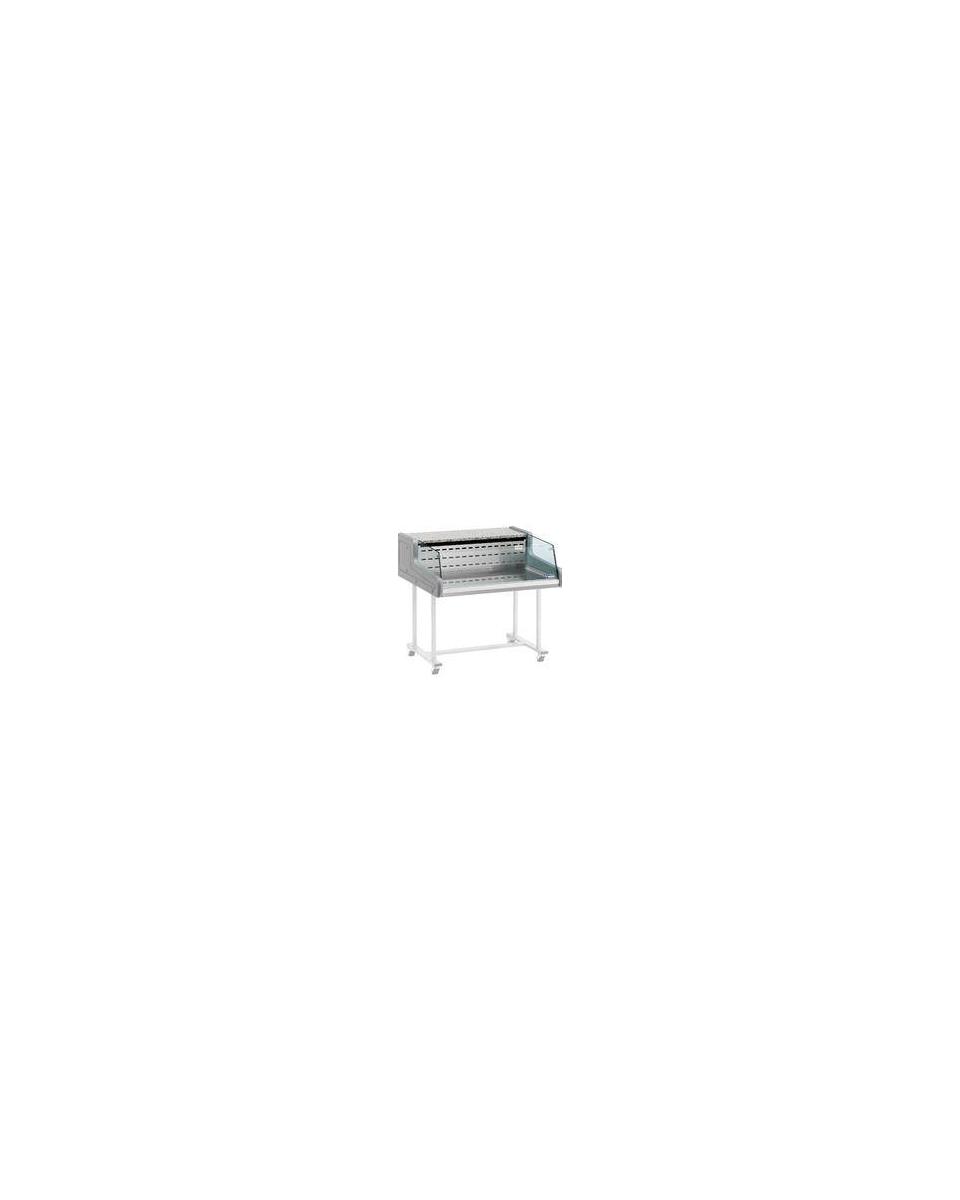 Gekoelde Vitrinetoonbank - SUPER LINE - 150 CM - Diamond - SUPER/15-ZS 