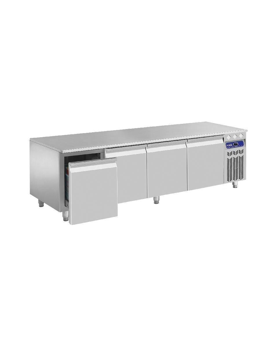 Gekoeld onderstel - 4 laden - H 65 x 200 x 70 CM - Motor rechts - Diamond - N77/R420G-R2