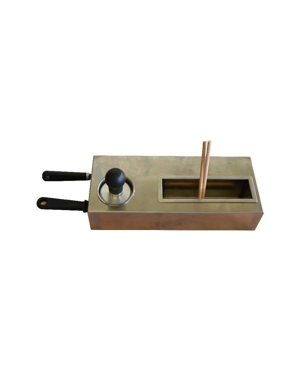 Houten stapel kit - 2 spatels - 2 T-vomen - Reinigingsstempel - Diamond - BRET/KIT-C
